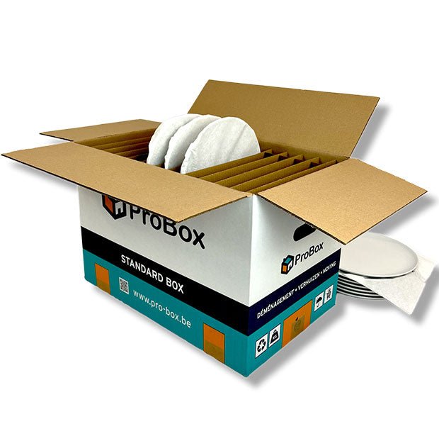Boîte vaisselles - Double épaisseur renforcé – ProBox - Cartons de