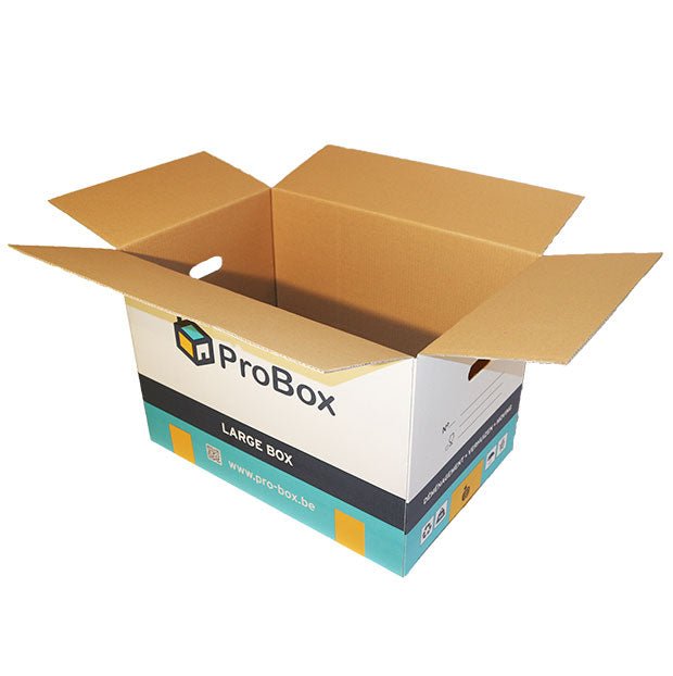 Carton Large - Double épaisseur renforcé - ProBox - Cartons de déménagement - Carton Large - Double épaisseur renforcé